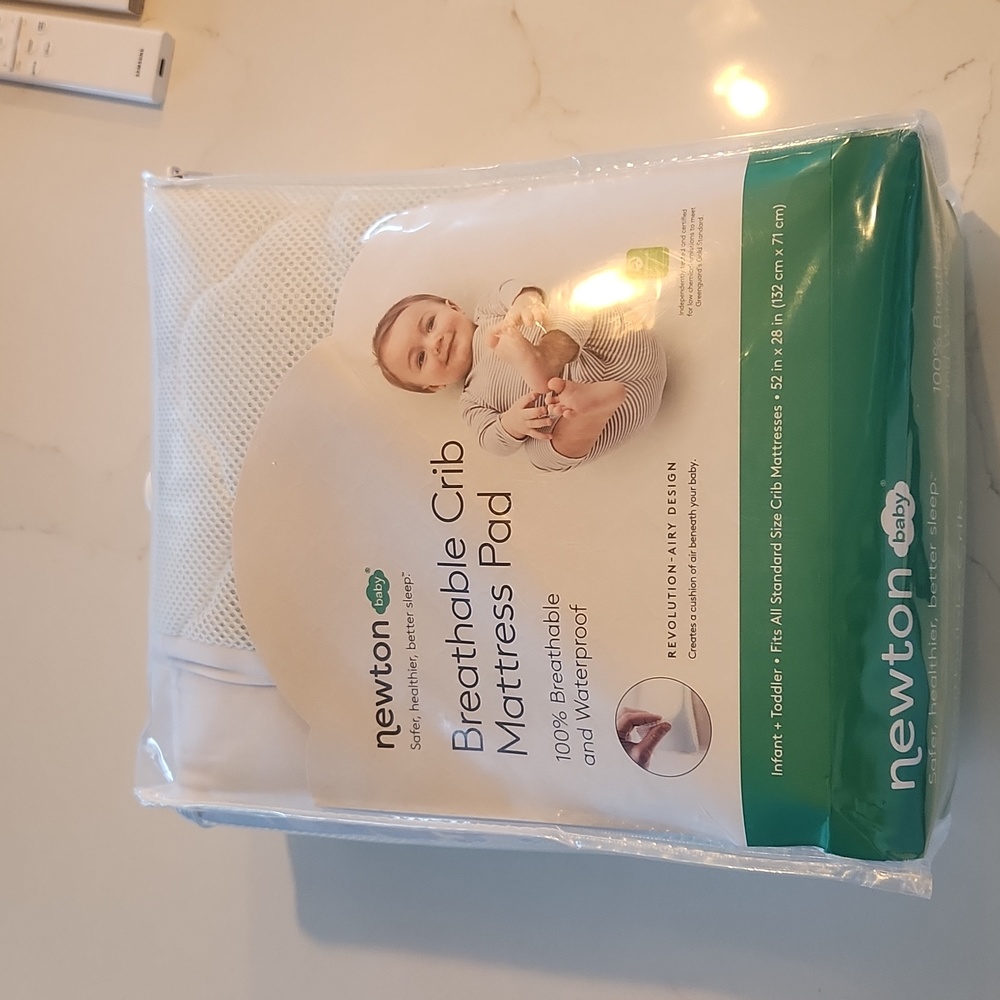 Newton Crib Mattress Pad NIB